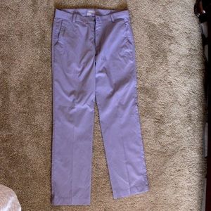 Lavender Nike golf pants